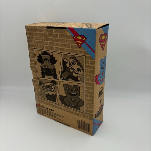 Fuggler x DC SUPERMAN Funny Ugly Monster 9" Plush Toy, Zuru Collectible NEW - Picture 2 of 2